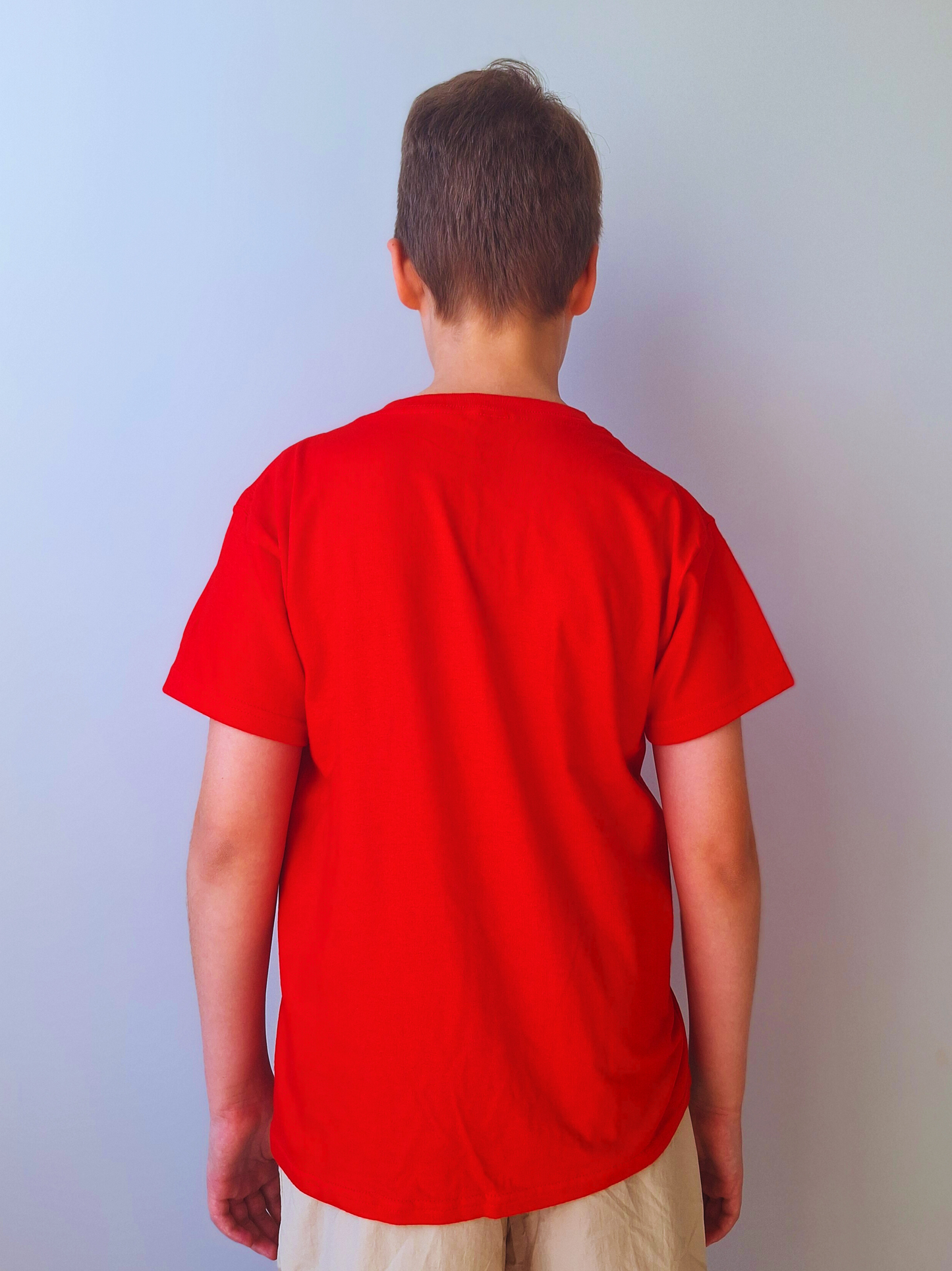 San’s Chronicles™ Official T-Shirt – Wear the Adventure! 🎉👕 Red