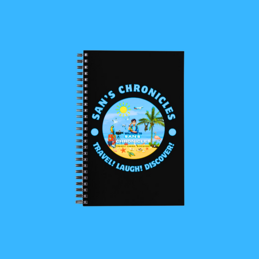 San’s Chronicles™ Notebook – Your Ultimate Adventure Journal! 📖✨