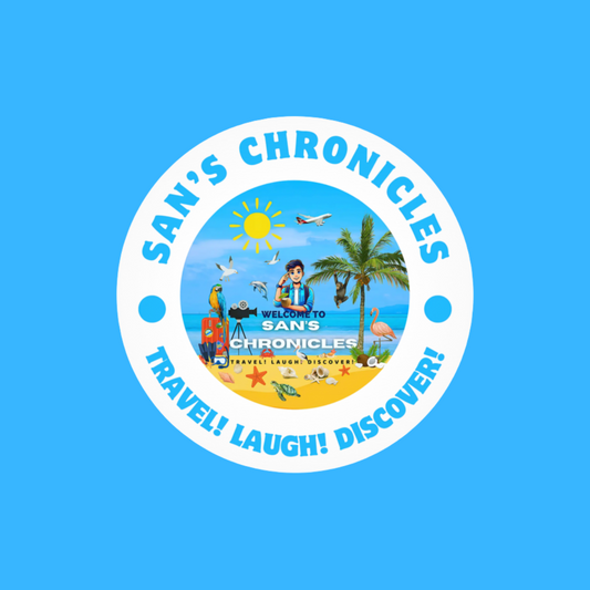 San’s Chronicles™ Sticker – Stick with the Squad! 🔥🎮