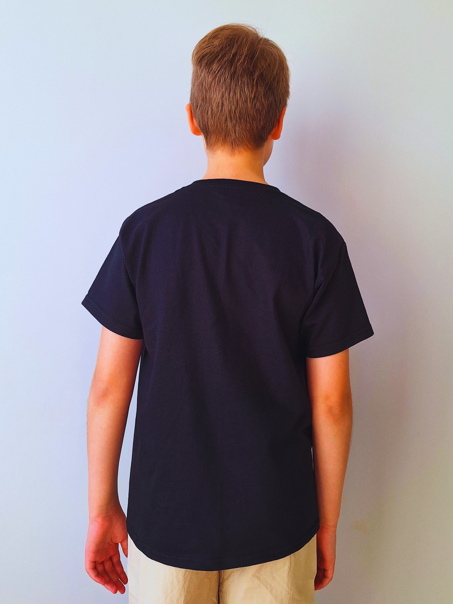 San’s Chronicles™ Official T-Shirt – Wear the Adventure! 🎉👕 Black