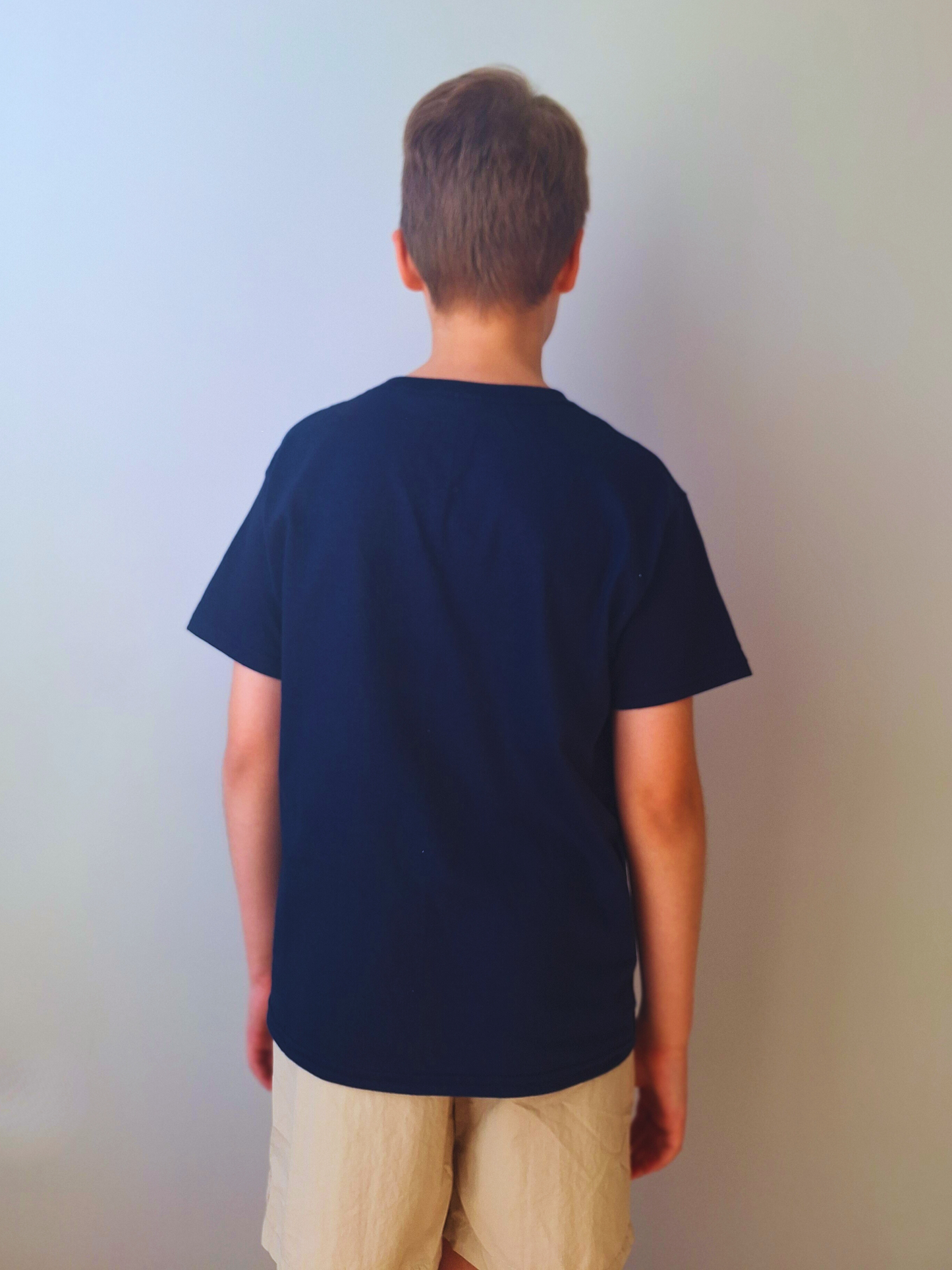 San’s Chronicles™ Official T-Shirt – Wear the Adventure! 🎉👕 Navy